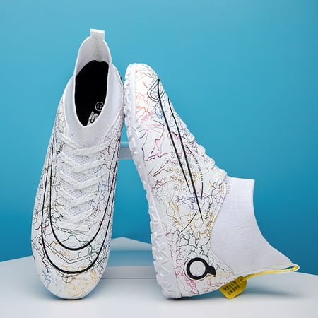 

Men s Soccer Cleats Shoes Comfortable Non-slip Football Sneakers For Athletic Outdoor Indoor Competition Training Super Foot Bowl