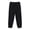 Black, variant on Men's Pants Big and Tall 50x30 Ankle Pants Loose Casual Outdoor Sports Solid Color Men's Pants