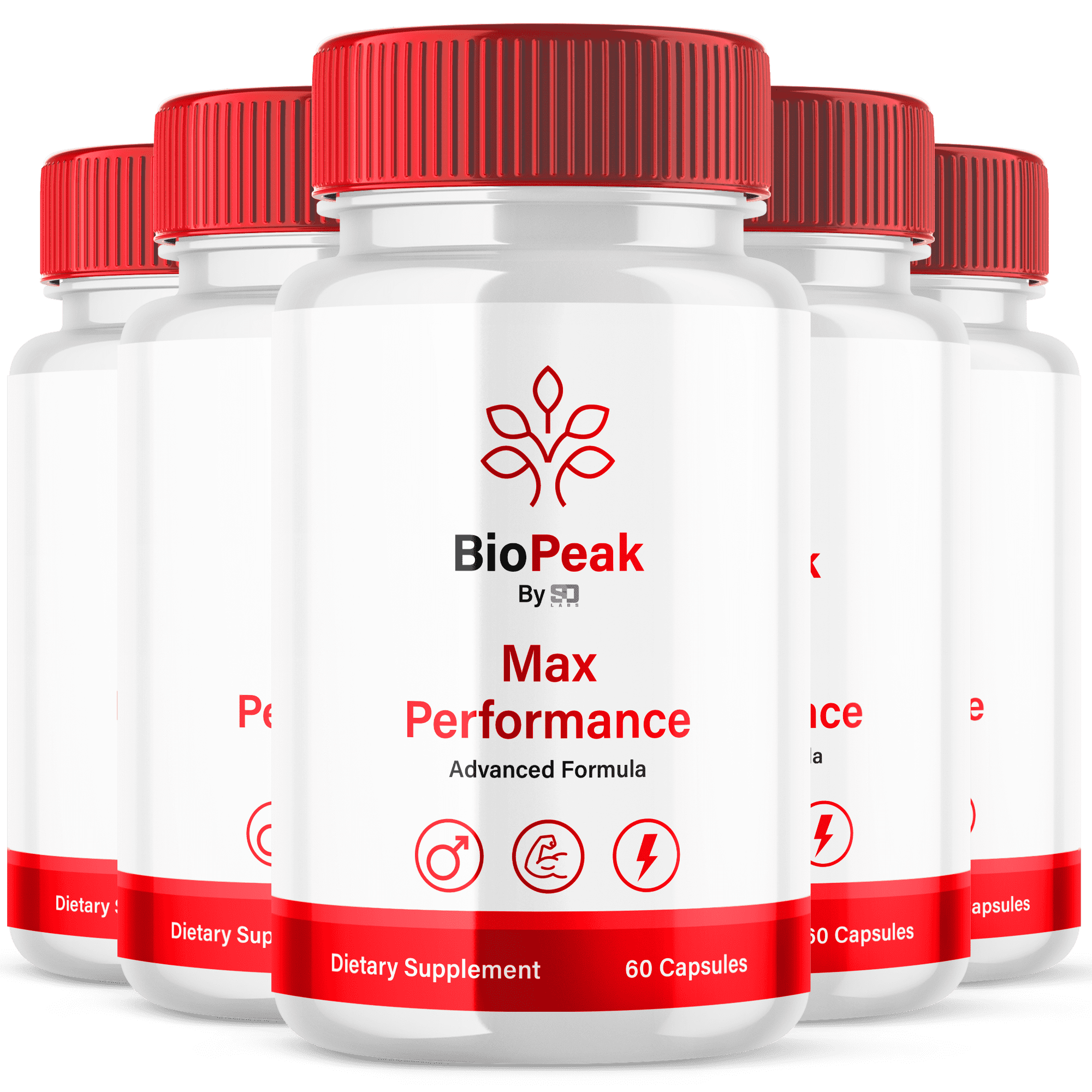 BioPeak for Men Advanced Formula Male Wellness Supplement Pills Bio Peak 300 Capsules