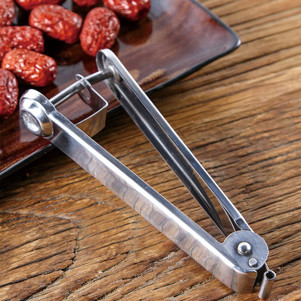 Cherry Pitter Stainless Steel Jujube Corer Tool Olive Cherry Stoner