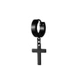 thumbnail image 2 of Sonducket Pendientes de acero inoxidable para hombre en forma de Cruc, estilo Hip Hop Rock, accesorio de moda, Clip en pendientes, suministros de joyería Ropa, zapatos y accesorios Miscelánea Negro Sonducket AP012828-02, 2 of 6