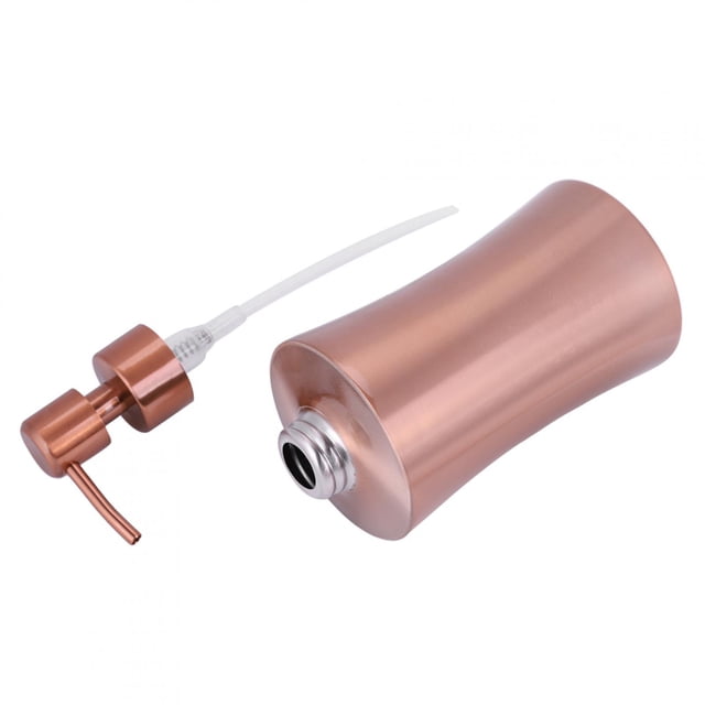 Dispensador de jabón líquido, champú y loción de acero inoxidable 304, accesorio de baño para el hogar y el hotel (400 ml)