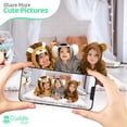 thumbnail image 3 of Cuddle Club One Piece Romper Hooded Fleece Onesie Jumper for Baby, Bear Ivory 3 to 6 Months, 3 of 6