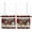 Red, variant on Red Christmas Tier Curtains 36 Inch Length for Small Windows, Farmhouse Curtains & Drapes, Xmas Botanical Poinsettia Blue Balls Rod Pocket Window Curtains for Bedroom, 27.5" x 36", 2 Panels