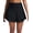 Black, variant on Women's 15'' High Waisted Swim Skirt Bathing Suit Tankini Swimsuit Bottoms Ruffle Quick Dry with Slant Pockets UPF 50+ Black 3XL