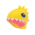 thumbnail image 6 of Unique Bargains 1 Pc Silicone Cartoon Shark Tooth Swim Cap Yellow, 6 of 6