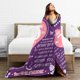 thumbnail image 2 of LHSHID 70th Flannel Throw Blanket 70 Year Old Birthday Gift for Women Lightweight Skin Friendly Modern Style 50"x60", 2 of 8