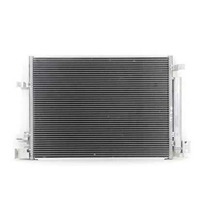 A-C Condenser - Pacific Best Inc For/Fit 4222 13-15 Cadillac ATS Standard-Cooling WITHOUT Transmission Oil Cooler 5mm WITH Receiver & Dryer Parallel Flow