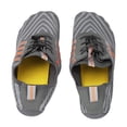 thumbnail image 4 of 1 par de zapatos acuáticos de secado rápido para hombre, para playa, buceo, natación, surf, piscina, senderismo, fitness, ciclismo, montañismo, gris, talla 43, 4 of 14