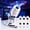 6 Films-Upgrade, variant on Galaxy Projector Night Light, 2-in-1 Smart Holographic Star 5d Ocean Projector, Plug and Play Star Projector with 3/6/12/24 Projection Films, 360° Space Starry Sky USB Projection