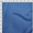 thumbnail image 4 of oneOone Cotton Cambric Blue Fabric Asian Paisley Fabric For Sewing Printed Craft Fabric By The Yard 42 Inch Wide, 4 of 5