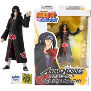 Bandai Naruto Anime Heroes Itachi Uchiha Toy Action Figure Toy Bundle with 2 My Outlet Mall Stickers