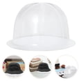 thumbnail image 2 of Shisuyan 10pcs Hat Form Flat-Top Cap Holder Plastic Hat Brim Inserts Top Adult Hat Bracket Oval Top Hat Display Rack Baseball Cap Shaper Hat Reshaper Cap Display Holder, 2 of 9