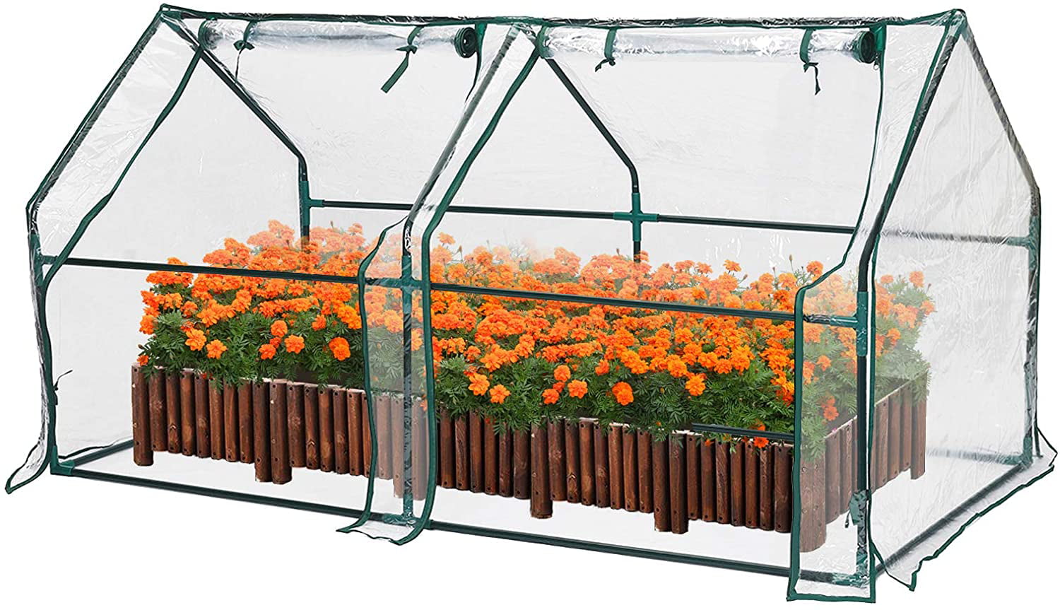 Mini Greenhouse Cover for Outdoor Raised Garden Bed 71&quot;X36&quot;X36&quot; for Indoor, Mini Portable Plastic Greenhouse Kit, Walk in Greenhouses