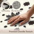thumbnail image 6 of ODIKA Interlocking Border Salt Speckled Abstract Spotted Farmhouse Refined Structured Non-Slip Chair-Friendly for Home Office, Gaming Room, Under Desk, 6 of 7