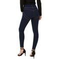 thumbnail image 3 of Yesfashion Women's Jeans High Waist Faux Denim Leggings With Pockets, 3 of 5