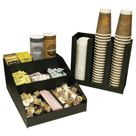 Coffee Organizer and 3 Column Cup or Lid Holder Combo, At ...