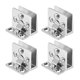 thumbnail image 1 of Bisagra de cristal abrazadera ajustable para la puerta de 5-8mm de grosor 4pcs, 1 of 4