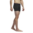thumbnail image 4 of Ropa interior deportiva adidas Athletic Fit para hombre, paquete de 3 unidades, color negro S, 4 of 7