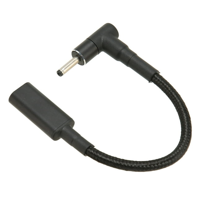 Adaptador USB C Hembra A 3,0x1,0mm DC Macho, Adaptador USB C Hembra A DC Macho Portátil 100W 20V 5A Cable Corto Dual PD EMARK Chip Para Ordenador Portátil ANGGREK Otros
