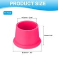 thumbnail image 2 of Uxcell Silicone Wine Stoppers, Reusable Bottle Cover Wine Corks Bottle Caps Wine Saver Seal Keep Fresh for Beer Beverage Drink Rose, 2 of 7