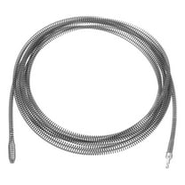 1 Pcs Drain Cleaner Augers Spring 314.9 Inch 10mm Thick, Drain Clog Remover W/Electric Drill Connector