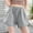 Grey, variant on Shorts Women's Sports Shorts Summer Soft Breathable And Sweat Absorbent Odor And Leg Lengthening Effect With Pockets Thin Chaffing Shorts for Women Women Shorts Casual plus Size Elastic Waist Shorts
