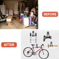 thumbnail image 4 of Heavy Duty Garage Hooks, Metal Anti Slip Garage Hanger Utility Hooks For Power Tools Ladders Bulk Items Black, 4 of 5