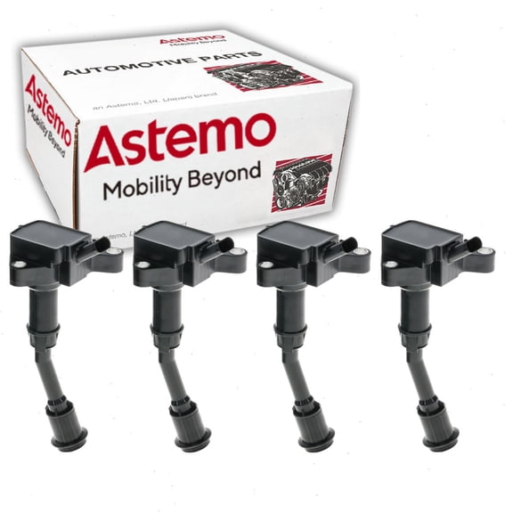 4 pc Hitachi Left Ignition Coils compatible with Ford Escape 1.5L L4 2018