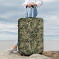 thumbnail image 7 of Disketp Green Snake Skin Elastic Travel Luggage Cover Travel Suitcase Protective Cover For Trunk Case Apply To 18''-32'' Suitcase Cover-Large, 7 of 7