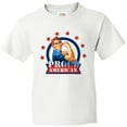 thumbnail image 3 of Inktastic Rosie Riveter Proud American Youth T-Shirt, 3 of 5