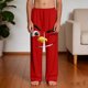 thumbnail image 5 of Niños Pantalones Niñas Pantalones de Playa Informales Impresos de Moda con Bolsillos para Vacaciones Y Deportes Al Aire Libre, Pantalones de Niñas Pequeñas, 5 of 9