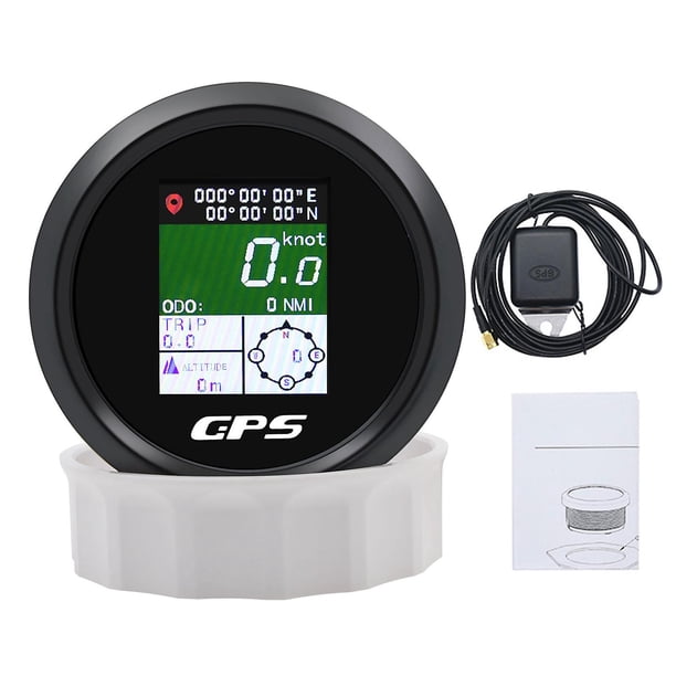 52mm Digital Gps Speedometer Tft Screen Waterproof Odometer Adjust Mph Knot Km/h Speed Gauge For Boat Car Motor Yacht