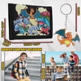 thumbnail image 3 of Set de cartera y llavero Pokémon para niños, cartera triple, 3 of 6