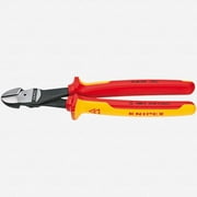 Knipex 10" High Leverage Diagonal Cutters - Insulated