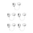 thumbnail image 3 of braveheart Secure Cabinet Window Lock 4-Digit Childproof Self Adhesive Door Lock Enhanced Safety for Home White 5Set, 3 of 6