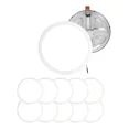 thumbnail image 1 of Pack 10 Piezas de Lampara Luminaria Luz Blanca Ajustable 18W 175mm Diametro, 1 of 7