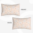 thumbnail image 2 of Gukieu Cute Rabbit Print Plush Pillow Cover, Hidden Zipper Pillow Protector without Pillow Core, Suitable for Bedroom, Office, Car Decoration-20"x30", 2 of 6