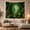 Ancient Trees, variant on Primordial Forest Around with Clear Stream Flowing Mossy, Mystical Fantasy for Space Lovers, Galaxy Room Decor, Housewarming Gift, Tapestry Wall Hanging for Bedroom and Dorm