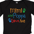 thumbnail image 4 of Inktastic Mimi and Poppa Love Me Boys or Girls Long Sleeve Baby Bodysuit, 4 of 5