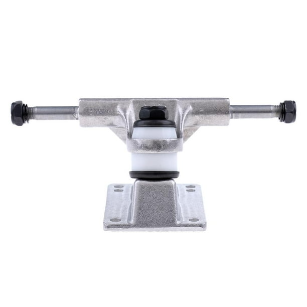 3,25 "accesorios de repuesto de camión de monopatín de Metal para tablero de crucero de Longboard Plata Cola Monopatín