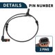 thumbnail image 5 of Sensor de velocidad de rueda ABS para Mercedes-Benz E400 Duradero No.A2129055905 Sensor de velocidad ABS delantero izquierdo, 5 of 6