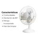 thumbnail image 4 of Ventilador Oscilante de Escritorio Mainstays 3 Velocidades Compacto y Silencioso 12” (30 cm), 4 of 9