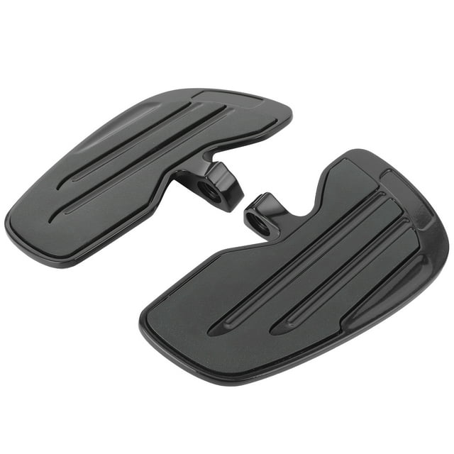 Motorcycle Footrest,Aluminum Front Rider Floorboards Footpeg Floorboards Enhanced Durability