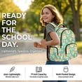 thumbnail image 4 of Yspwyqan Cute Corgi Kids Backpack Set Lightweight 4 Piece Daisy Floral Backpack and Lunch Box Set with Pencil Case Water Bottle Bag Adjustable Straps Schoolbags for Boys, 4 of 7