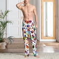 thumbnail image 6 of Lsque Mexican Bright Style Print Men's Pajama Pants, Lounge Pant - Comfortable Home Wear,Elastic Waistband, Stylish Design-Small, 6 of 9