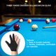 thumbnail image 5 of Guantes de billar de lycra abiertos de 3 dedos, izquierdo/derecho, universales, negros, 5 of 8