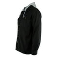 thumbnail image 3 of Buffalo Outdoors Canvas Hooded Bib Work Jacket Black, 3 of 4