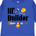 thumbnail image 4 of Inktastic Lil Builder Future Construction Worker Boys or Girls Long Sleeve Toddler T-Shirt, 4 of 5