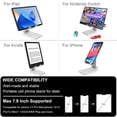 thumbnail image 2 of Soporte Plegable Para Teléfono Celular Para Escritorio, Totalmente Ajustable, Compatible Con Iphone 16, 15, 14, 13, 12, 11, Nintendo Switch, Todos Los Teléfonos (Blanco), 2 of 5